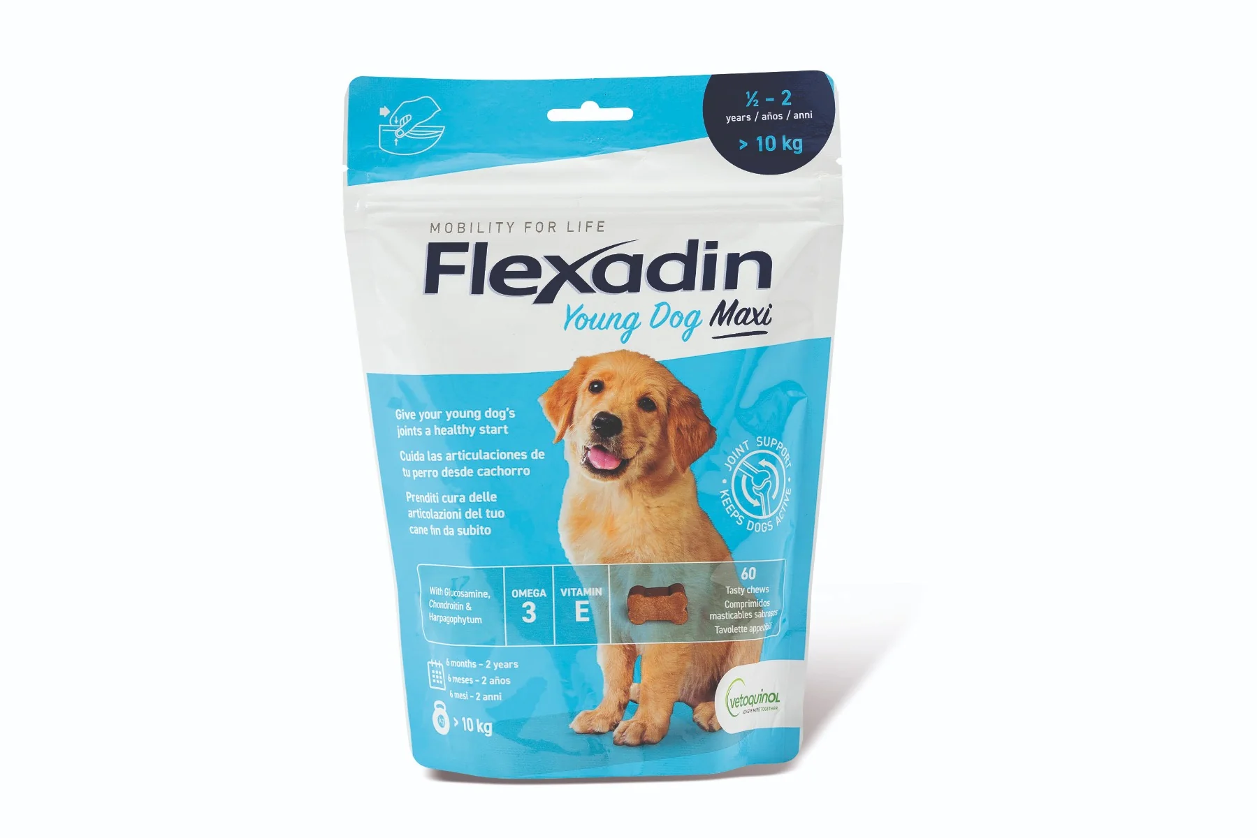 Flexadin Young Maxi 60tbl 1×60 tbl, kĺbová výživa