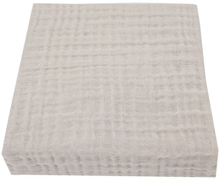 EKO Plachta mušelínová Beige 60x120 cm 1×1 ks, mušelínová plachta