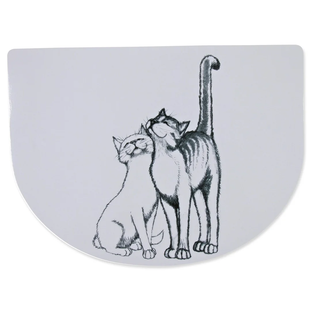Podložka Trixie pod misky biela 40x30cm