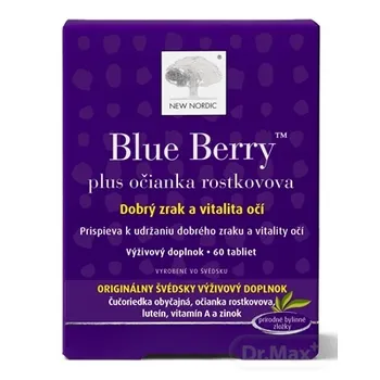NEW NORDIC Blue Berry 1×60 tbl, výživový doplnok