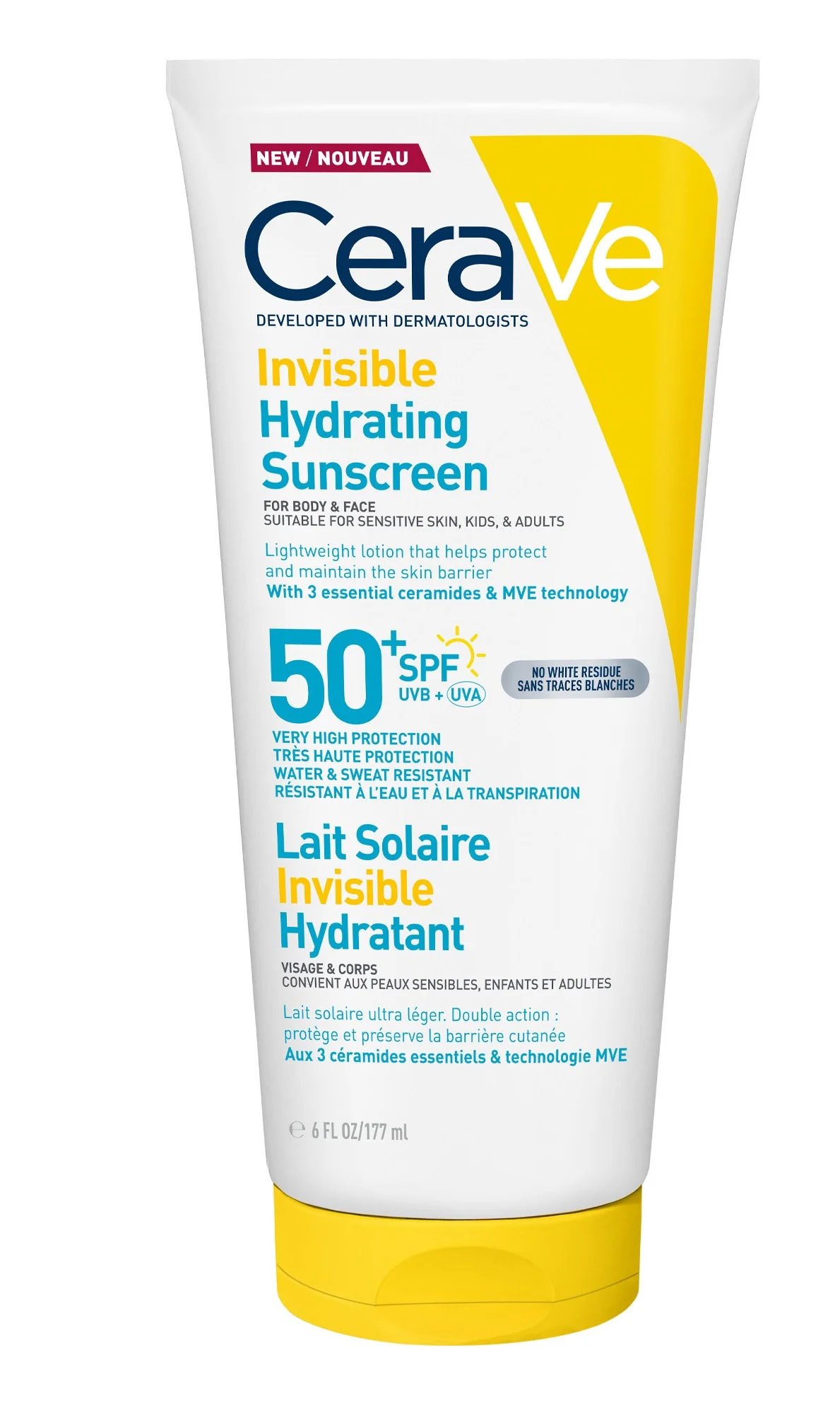 CERAVE Hydratačné opaľovacie mlieko SPF 50 177 ml