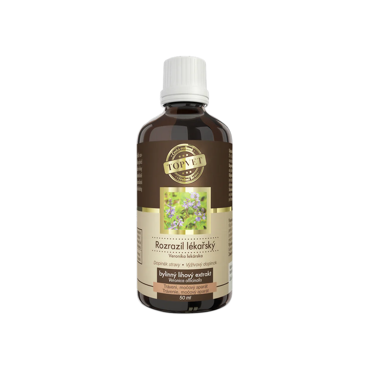 Veronika lekárska tinktúra – kvapky 50 ml – Green idea