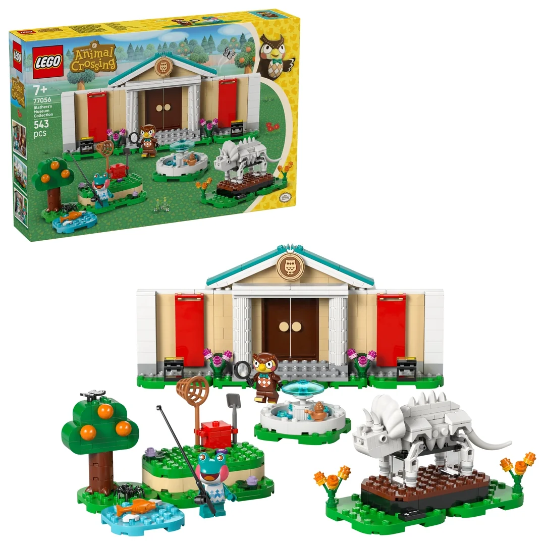 LEGO® Animal Crossing™ 77056 Zbierka múzea Blathers