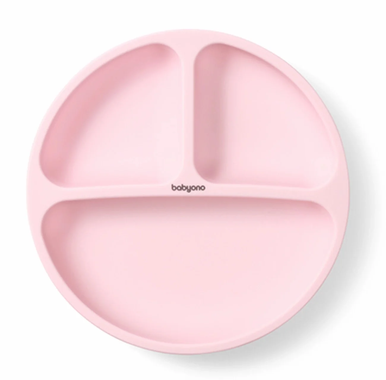 Tanier silikónový s prísavkou - pink 6m+