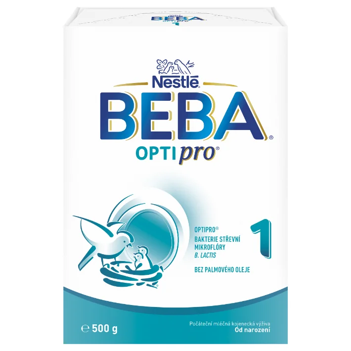BEBA OPTIPRO 1 1×500 g, počiatočná mliečna výživa (od narodenia)