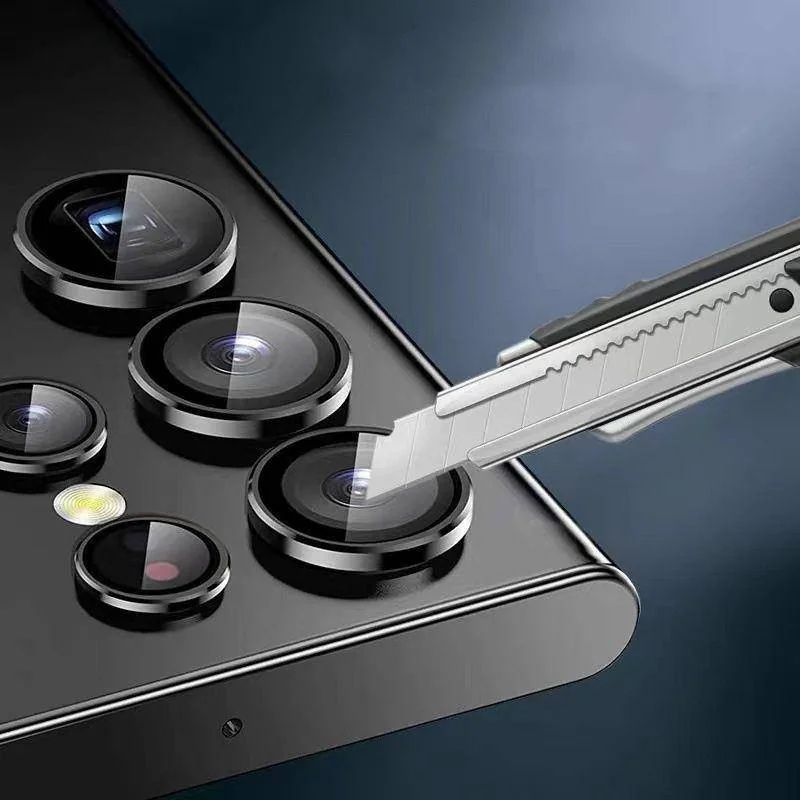 Ochrana fotoaparátu pre Samsung Galaxy S22 Ultra - Čier