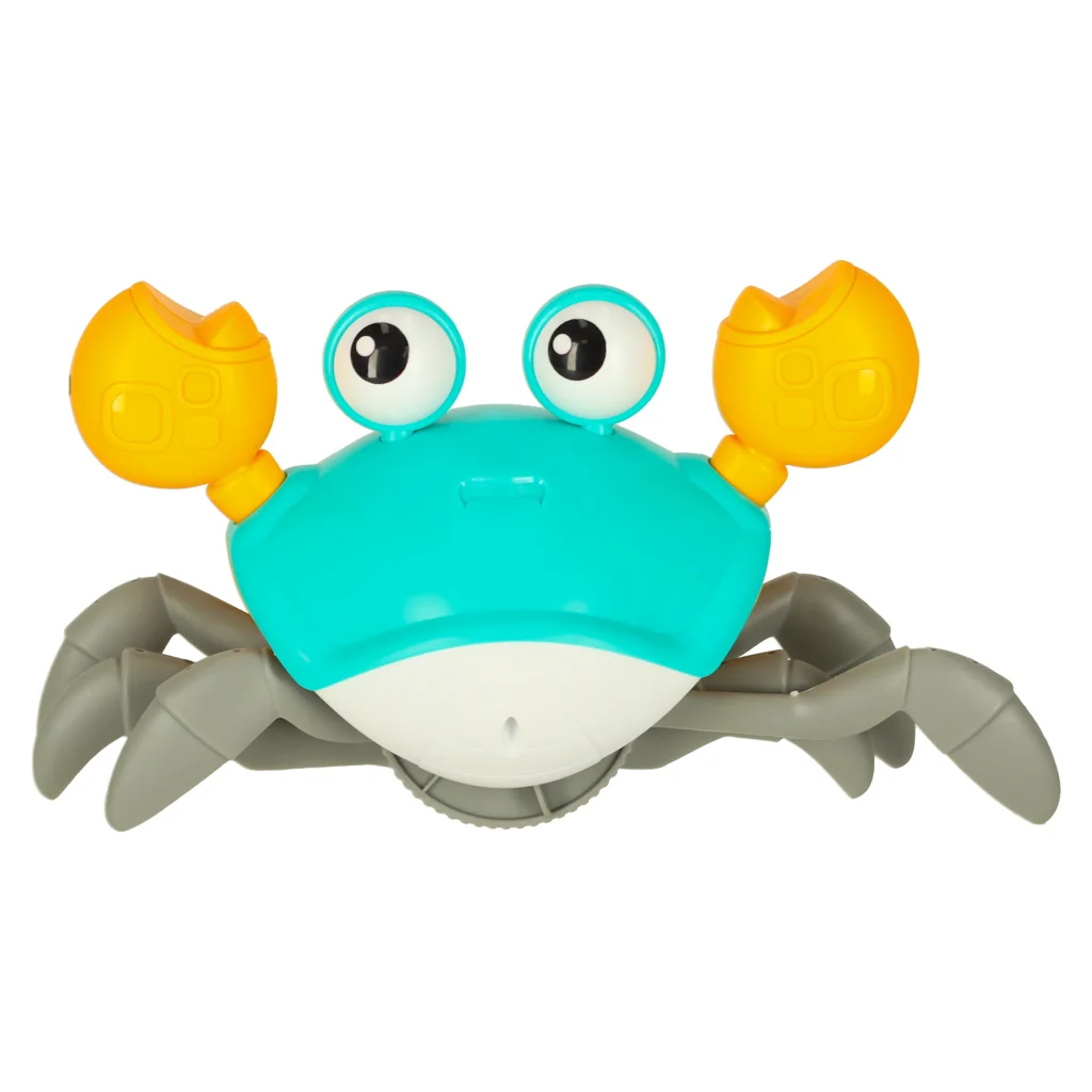 Interaktívny lezúci krab – USB nabíjanie, hudba, vyhýbanie prekážkam