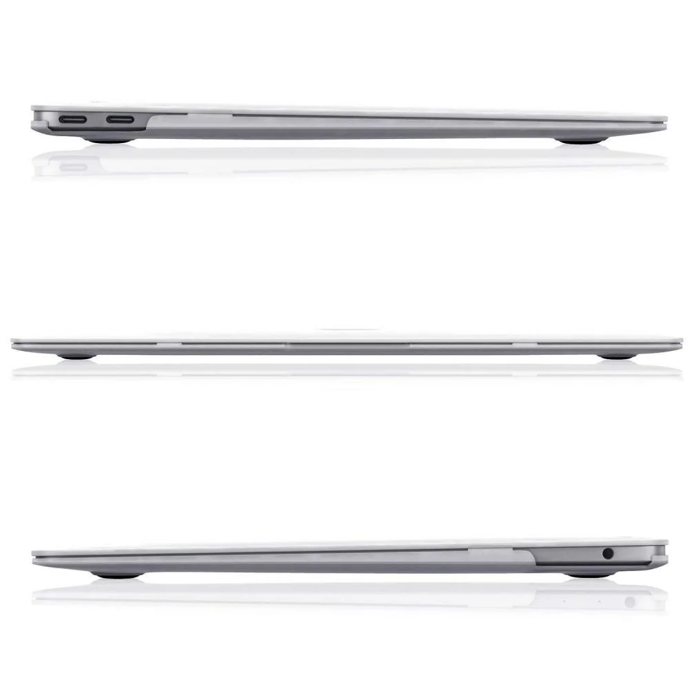Tech-Protect Smartshell kryt na Macbook Air 13'' M2 – M5 2023-2026, matný priesvitný tný priesvitný