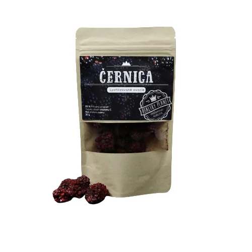 Healthy Planet Černica 1×20 g, sušené ovocie