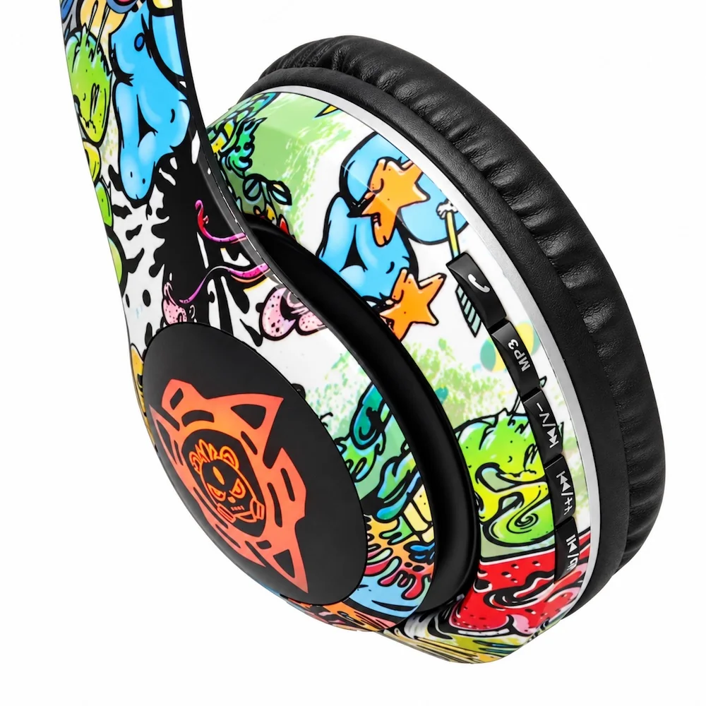 MG Pure Bass P35 bezdrôtové slúchadlá, grafity