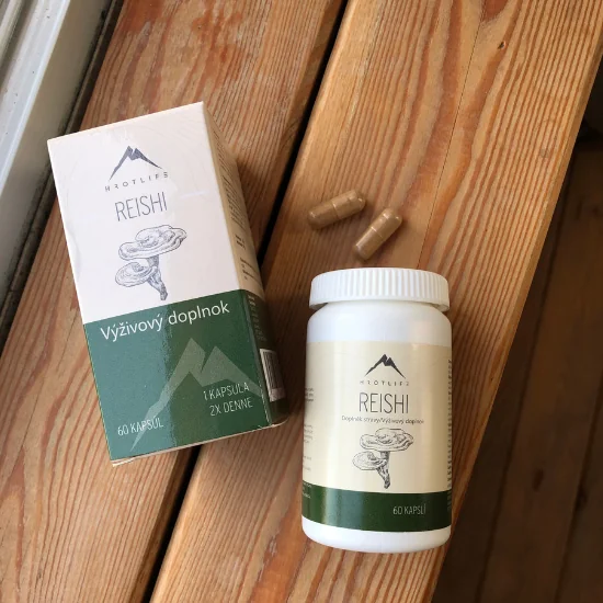 Hrotlife Reishi 1×60 cps, výživový doplnok