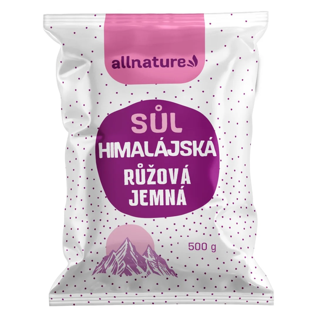 Allnature HIMALAJSKÁ SOĽ 1×500 g, himalájska soľ