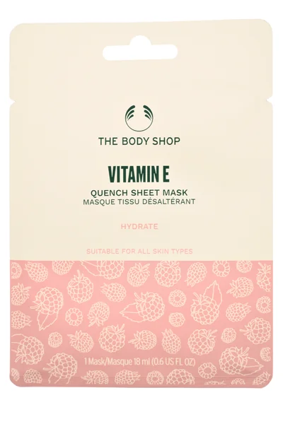 The Body Shop Maska na tvár Vitamín E 1×18 ml, maska na tvár