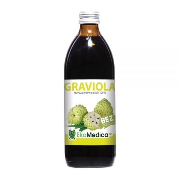 EkoMedica SK - Graviola nápoj 1×500 ml, pitie