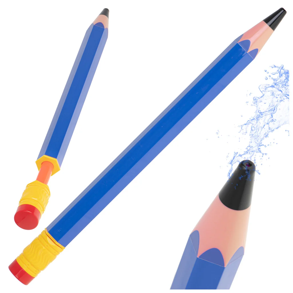 Striekačka s pumpou, ceruzka 54-86 cm modrá