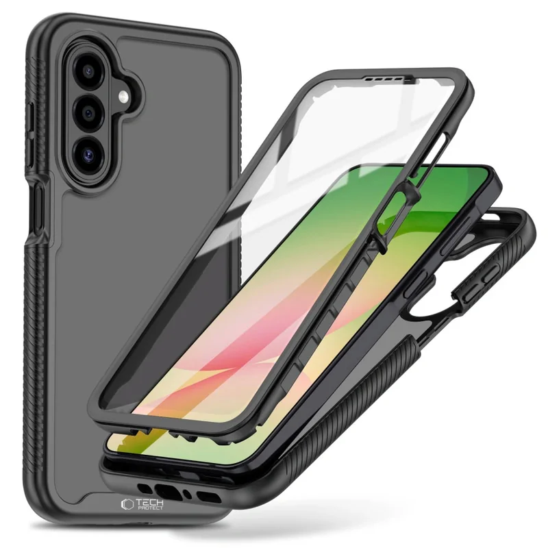 Tech-Protect Defense kryt na Samsung Galaxy A36 / A56 / A27 / A37 5G, čierny