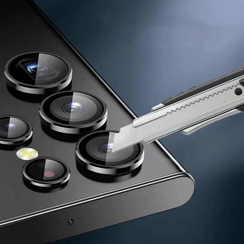 Ochrana fotoaparátu pre Samsung Galaxy S22 Ultra - Čier