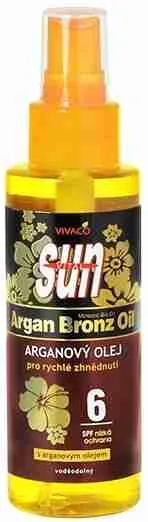 SUN ARGAN BRONZ OLEJ SPF6 s arganovým olejom 1×100 ml, opaľovací olej