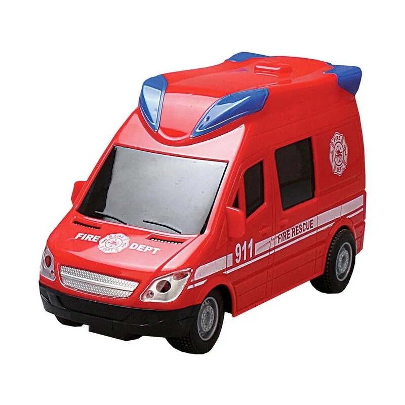 Auto hasičské na diaľkové ovládanie so svetlom a zvukom , 214751
