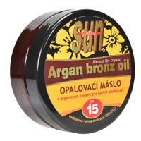 VIVACO SUN ARGAN BRONZ opaľovacie maslo SPF15 s argánovým olejom