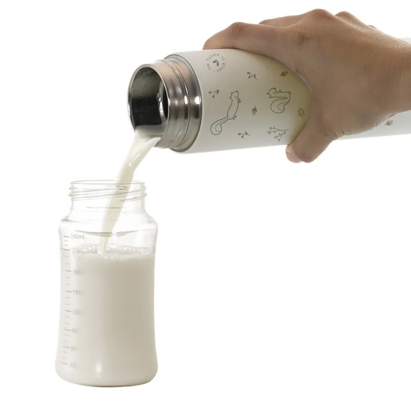 Miniland ECO-friendly termoska pre dieťa 450 ml Veverička
