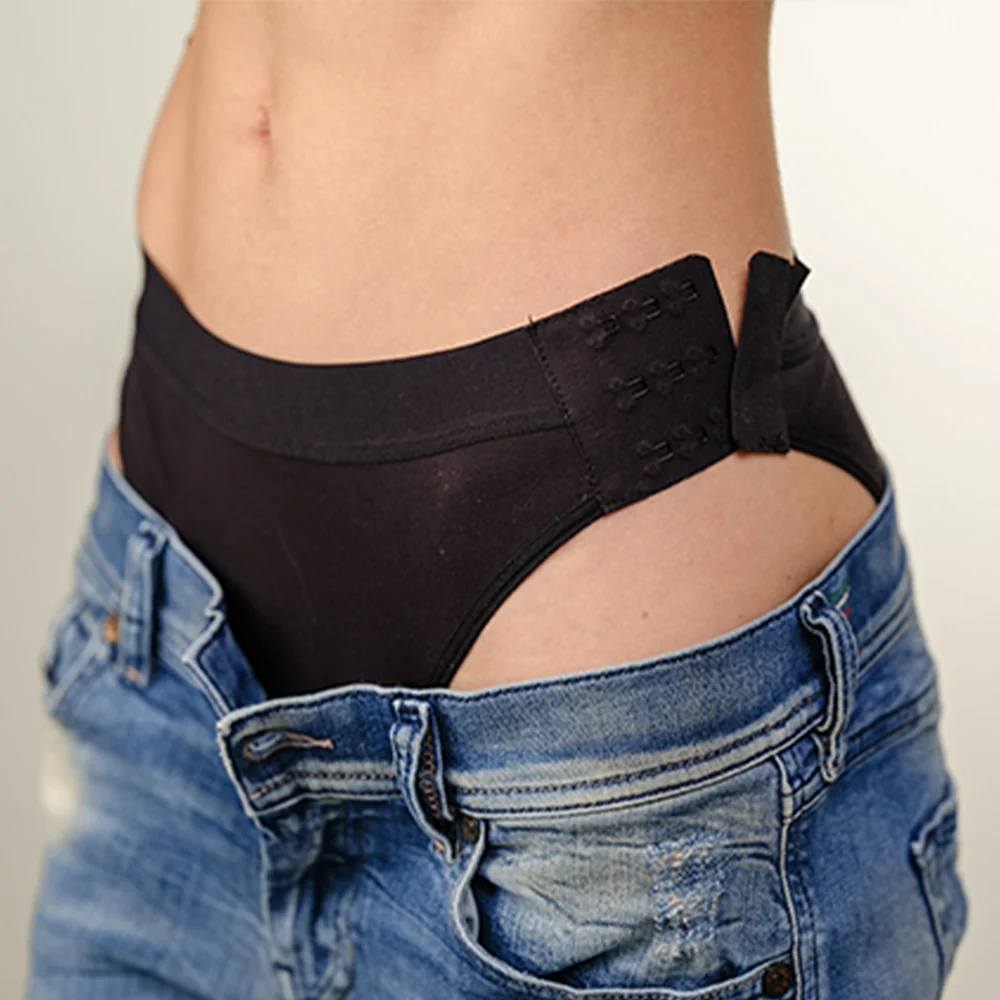 Relixa, menštruačné nohavičky s bočnými zapínaniami, FLEXA, xxl Silná absorp., prateľné, veľkosti od XS do 4XL.