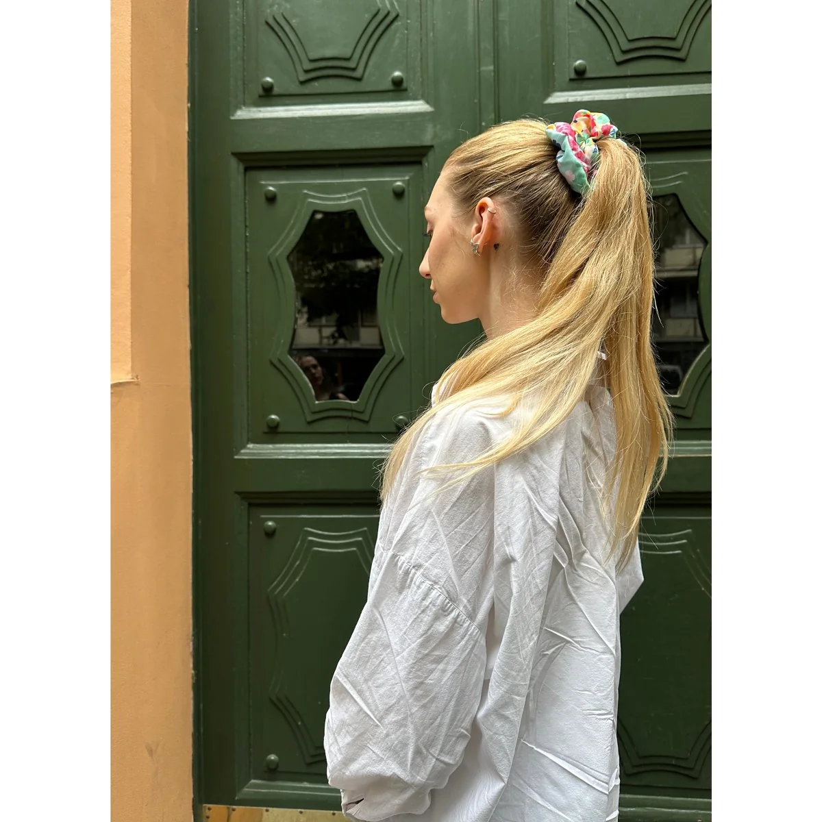 Hodvábna gumička Mallys Romantic maxi