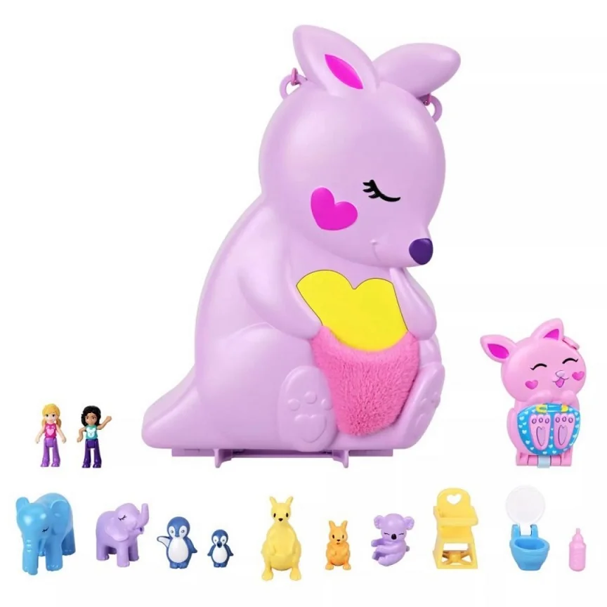 Mattel Polly Pocket Klokanie pidi pocketková kabelka