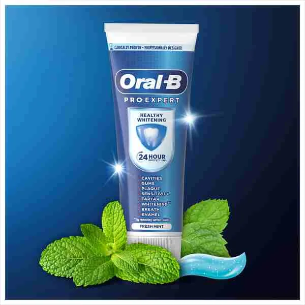Oral-B Pasta Pro Expert 24h protection Healthy whitening 1x75ml, zubná pasta