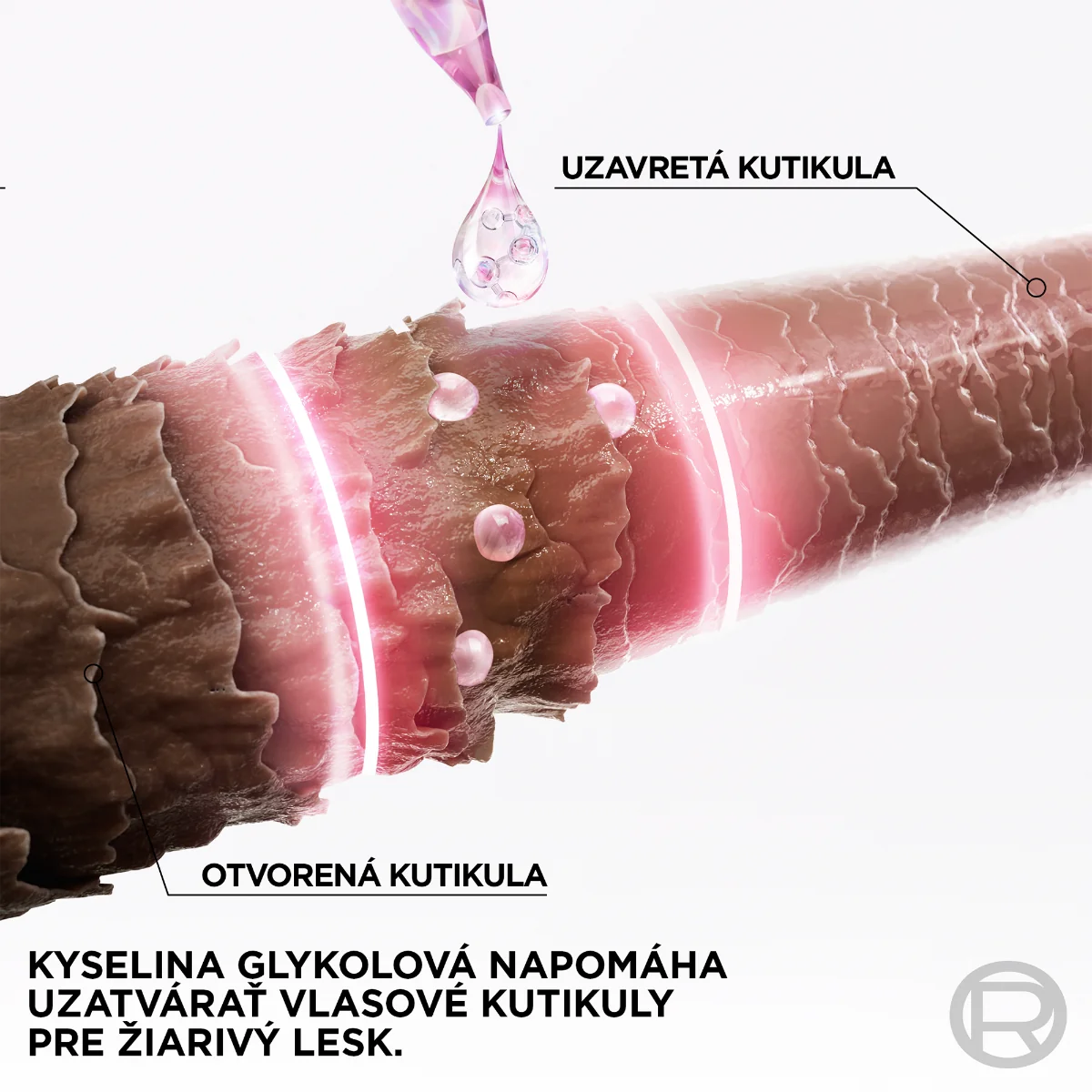 L ´Oréal Paris Elseve Glycolic Gloss šampón s kyselinou glykolovou 1×200 ml, šampón