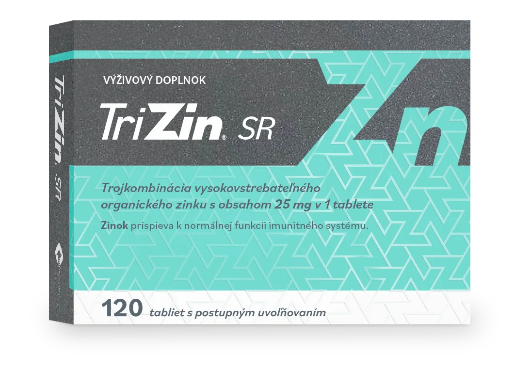 TriZin®SR 1x120 tbl, výživový doplnok