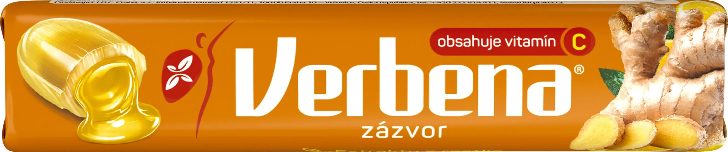 Verbena zázvor 1×32 g, cukríky