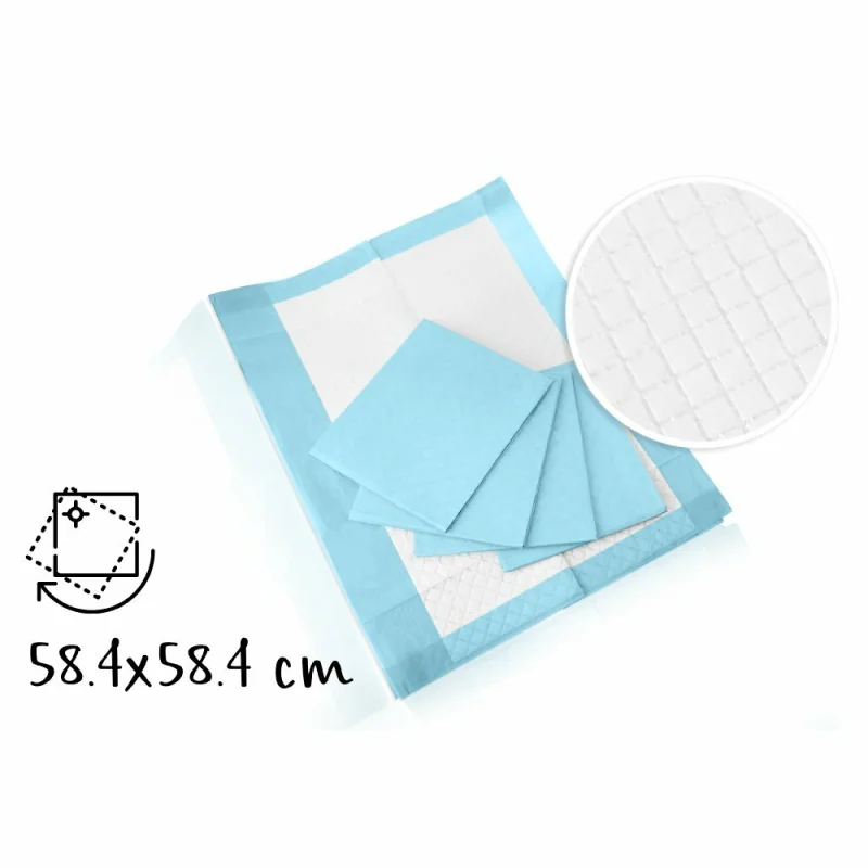 MEDLINE De Luxe vysoko savé hygienické podložky 60 x 60 cm, 100 ks (4 x 25 ks)