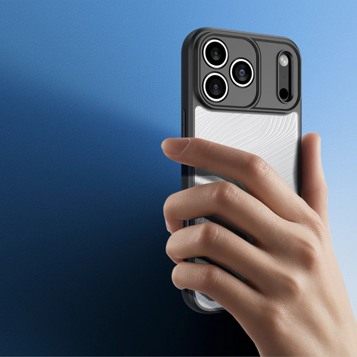 Dux Ducis Aimo kryt na iPhone 17 Pro, čierny