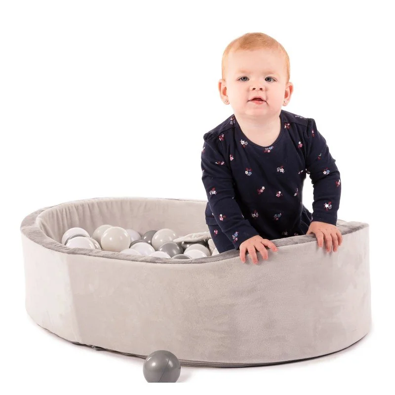Bo Jungle bazénik s loptičkami B-Ball Pit Play Gym Grey