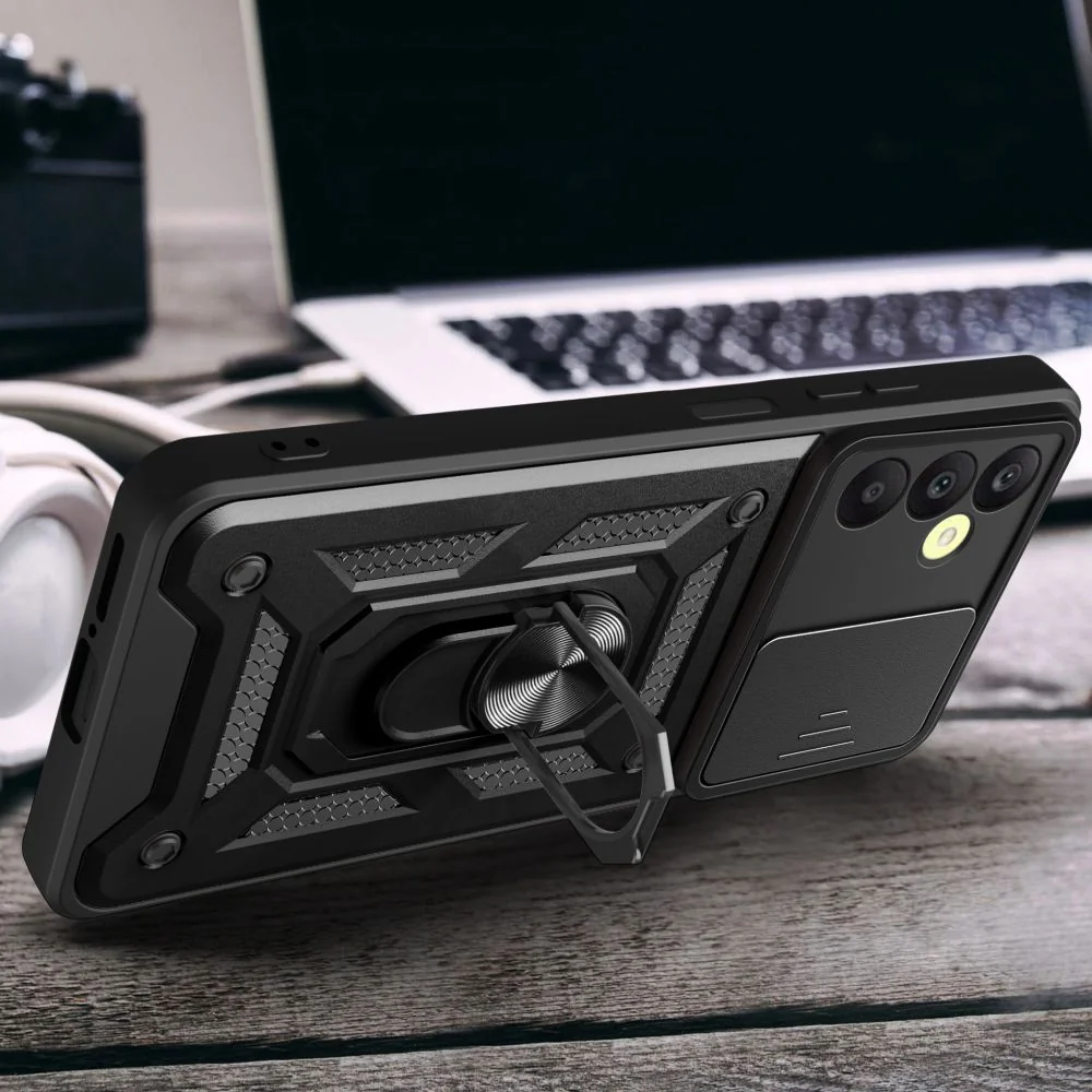 Tech-Protect Camshield kryt na Samsung Galaxy A25 5G, čierny
