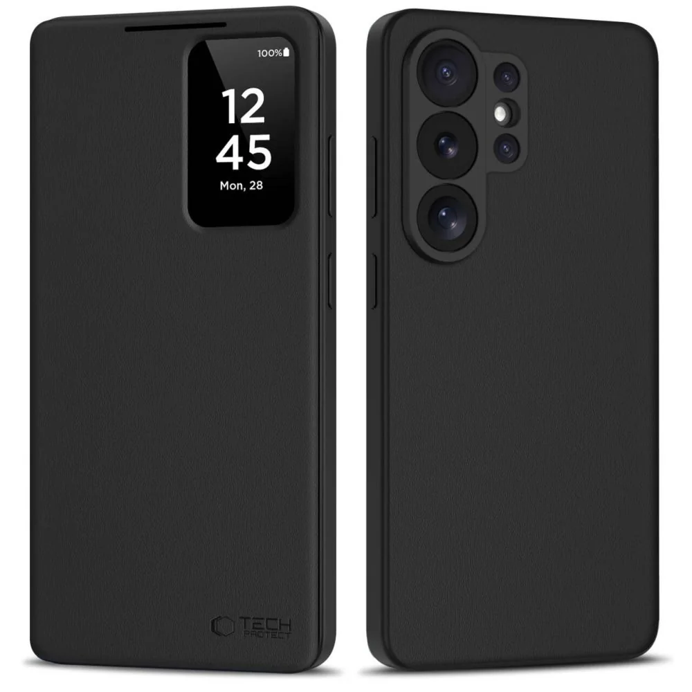 Tech-Protect Smart Wallet knižkové puzdro na Samsung Galaxy S26 Ultra, čierne čierne
