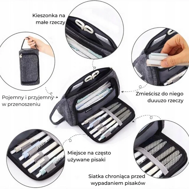 Livefy peračník Aura, čierny