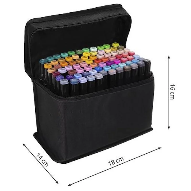 MG Set Markers obojstranné popisovače 80 ks
