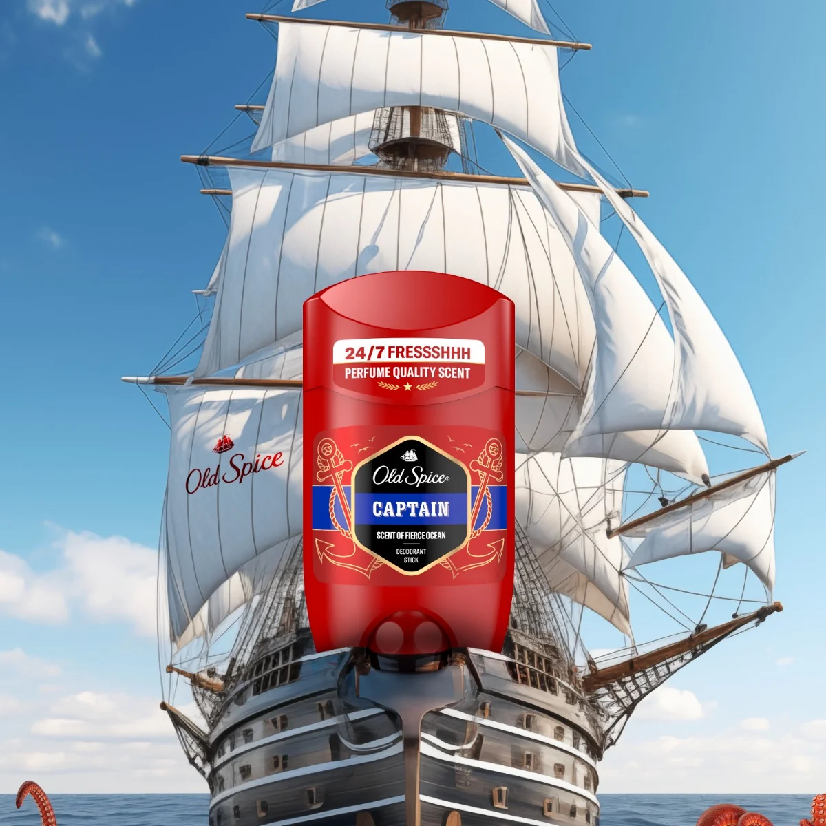 Old Spice Captain tuhý dezodorant 85 ml