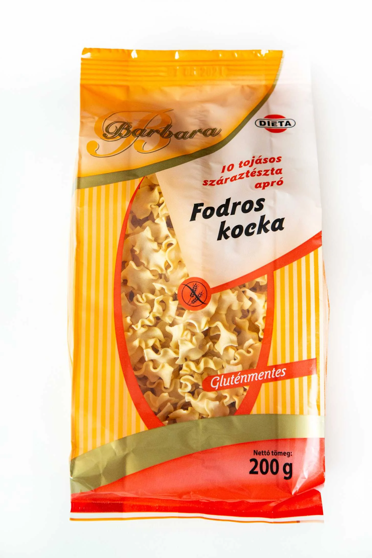 Barbara Fliačky vlnité Bezlepková cestovina 1×200 g, bezlepková cestovina