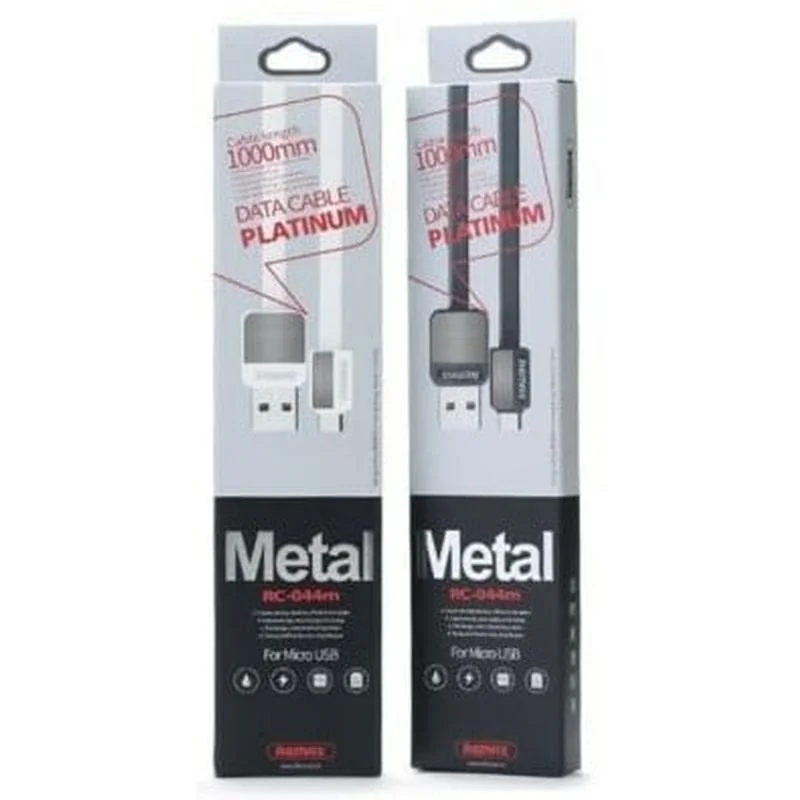 AA-7105 Remax RC-044m Platinum data kábel Typ micro USB White