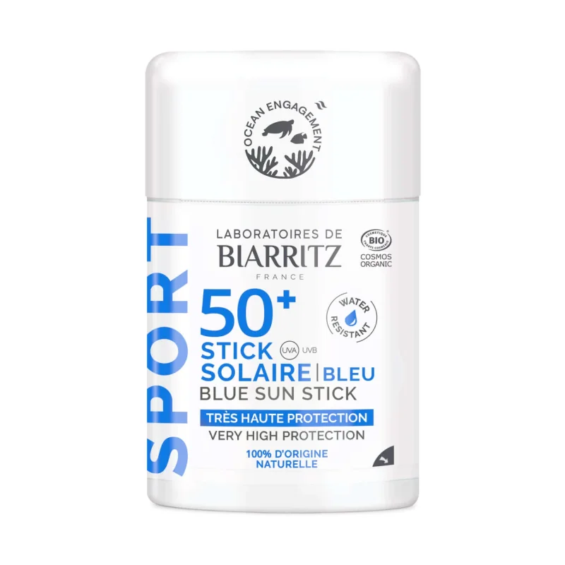 BIO stick tónovací SPF50+ SPORT modrý Obsah 12 g, Odtieň modrý