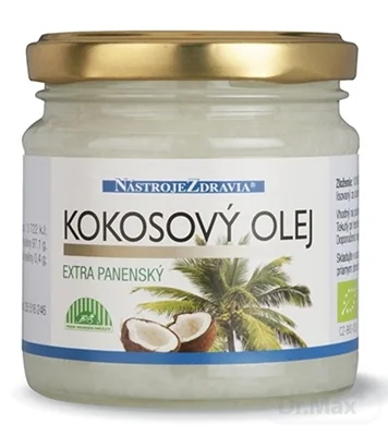 BIO Extra panenský KOKOSOVÝ OLEJ 1×200 ml, panenský olej
