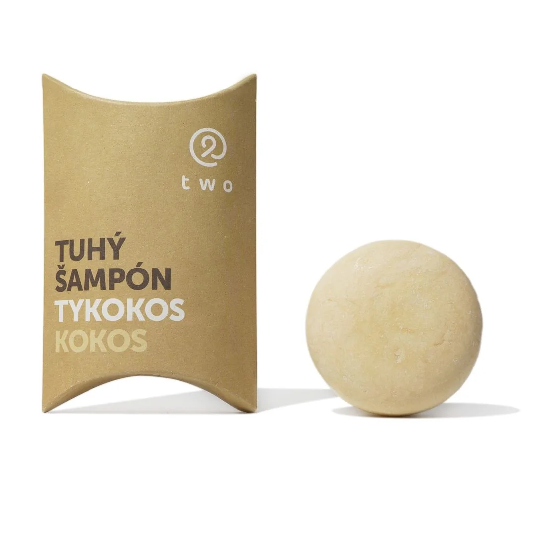 Two cosmetics Tuhý šampón TYKOKOS 1×85 g, tuhý šampón