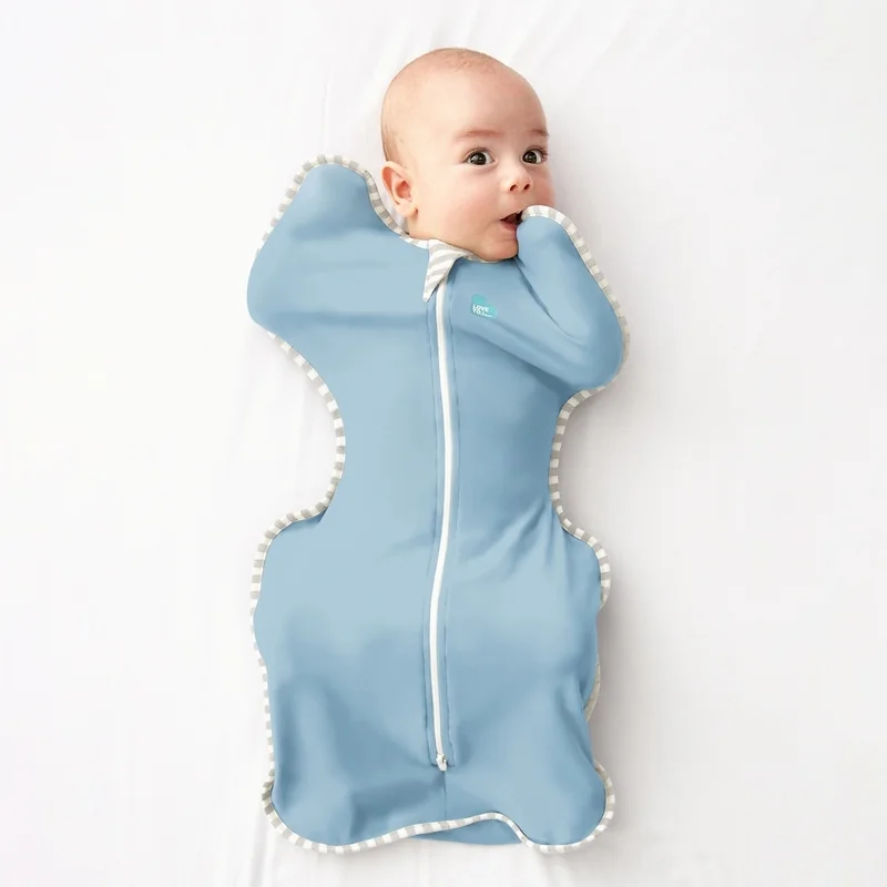 Love To Dream Swaddle UP - Zavinovačka, veľkosť L, dusty blue - 1 FÁZA, 6m+, 8,5-11kg 1×1 ks