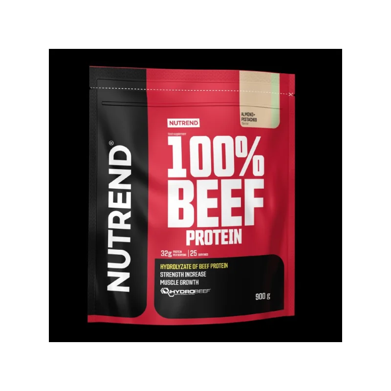 Nutrend 100% Beef Protein 900 g čokoláda-lieskový orech