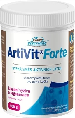 VITAR Veterinae Artivit Forte 1x400 g, sypká zmes