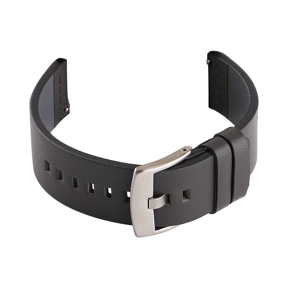 BStrap Fine Leather remienok na Xiaomi Amazfit Stratos 2/2S/3 black