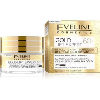 EVELINE GOLD LIFT EXPERT denný a nočný krém 60+ 1×50 ml, krém